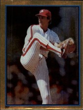 1983 O-Pee-Chee Stickers #267 Steve Carlton FOIL - NM-MT