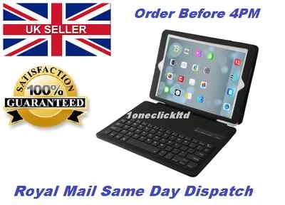 BRAND NEW MAGNETIC REMOVABLE BLUETOOTH KEYBOARD WITH CASE FOR IPAD AIR/TABLETS - Image 1 of 3