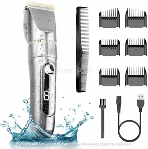 Tagliacapelli Elettrico Professionale, Lame in Ceramica e Titanio, Regola Barba- - Foto 1 di 8