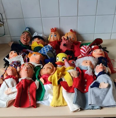 Schöne alte Handpuppen Kasperle Puppentheater  DDR Puppen zur Auswahl - Bild 1 von 4