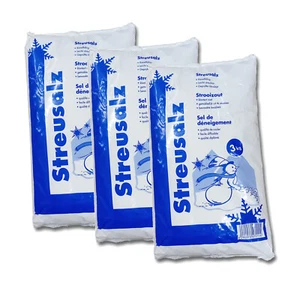 Streusalz im Beutel, 9kg Winterstreusalz, Tausalz, Auftausalz, Schüttsalz - Bild 1 von 2