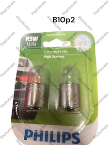 Philips R5WLLB2 Longerlife Tail Lamp Light Bulb R5W - 2 PACK - Bild 1 von 1