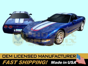 Corvette C5 2004 edición conmemorativa Z06 calcomanía maletero gráfico solo rayas - Imagen 1 de 1