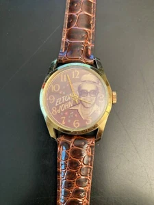 Scarce! ELTON JOHN WRISTWATCH Early 1980? Promo? HTF! Excellent Shape! - Picture 1 of 4