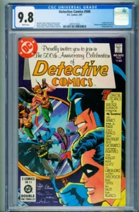 Detective #500 CGC 9.8 1981-Batman-Anniversary-comic book- 4291313023 - Picture 1 of 2