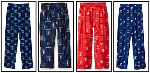 NBA Pajama Pant Houston Rocket Memphis Grizzlies Dallas Mavericks Detroit Piston Cover