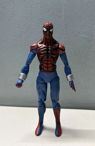 Marvel Legends Ben Reilly Scarlet Spider-Man 6" Action Figure Walmart Ares Wave Cover