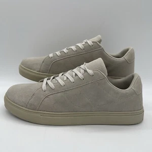 American Eagle Outfitters Hombres Talla 12 Zapatos Beige Gamuza Cuero Tenis Informales - Imagen 1 de 13