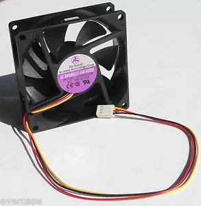 ON SALE Bi Sonic sleeve bearing 80mm PC fan, 8cm computer Cooling fan. SP802512M - Picture 1 of 3