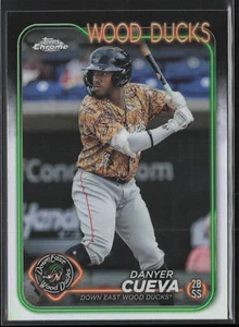 2024 Topps Pro Debut Danyer Cueva PDC-121 Chrome | Texas Rangers - Picture 1 of 2