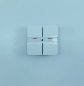 Siemens 5WG1-234-2AB11 UP 243/11 Drucktaster, doppelt, neutral Delta Profil - Bild 1 von 5