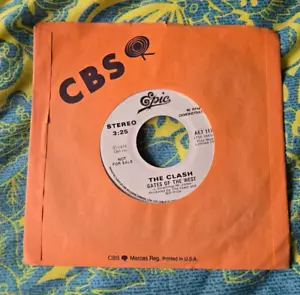 CLASH GATES OF THE WEST/GROOVY TIMES ORIGINAL 1979 CANADIAN WHITE LABEL PROMO 7" - Picture 1 of 3