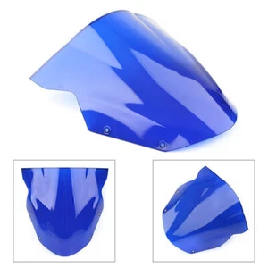 Windscreen Windshield Flyscreen for Kawasaki ER6R ER6F 2009 2010 2011 Blue - Picture 1 of 5