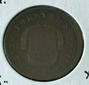 Glasgow Scotland Merchant Token Forsyth's Trousers - Picture 1 of 2