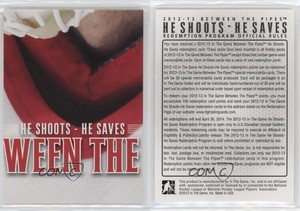 2012 ITG Between the Pipes He Shoots Saves Points Dominik Hasek (Piece 8/9) HOF