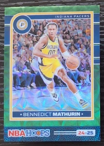 2024-25 NBA Hoops - Bennedict Mathurin #56 Premium Green Scope Prizm 🔥01/25🔥 - Picture 1 of 3