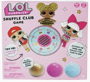 LOL Surprise Shuffle Club GAME Light Up Board w/ 4 Surprise Balls Free Shipping - Picture 1 of 3
