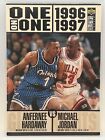 1996 Upper Deck CC One on One Michael Jordan, Anfernee Hardaway