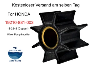 19210-881-A01 Для крыльчатки водяного насоса Honda 18-3245, 19210-881-003 (медь) - Bild 1 von 7
