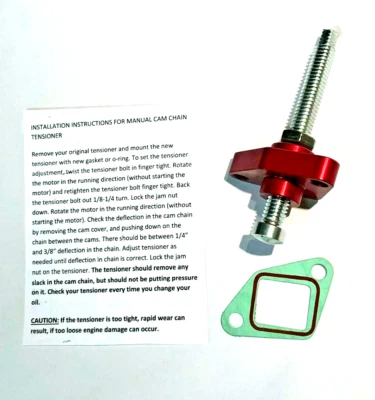 Ручной регулятор натяжителя цепи кулачка Husqvarna 2003-2010 SMR TC TE 450 КРАСНЫЙ - Изображение 1 из 4