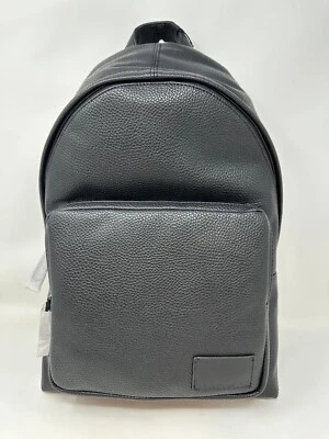 Calvin Klein Men's Pebble Pu Leather Backpack Black (75025096) F3(A702T) - Image 1 of 4