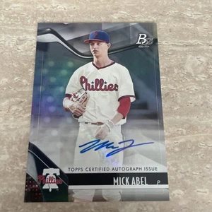 2021 Bowman Platinum - Mick Abel - AUTO ROOKIE - Philadelphia Phillies - Picture 1 of 2
