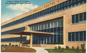 Fort Benjamin Harrison Finance Center Army Dollar Leinen 1940 unbenutzt IN (36146) - Bild 1 von 2