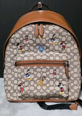 Mochila Charter Coach X Disney Mickey & Friends WDW 50 Aniversario - Nueva sin Etiquetas  Foto 1 de 4
