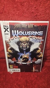 Wolverine #42 Marvel Comics 2024 Leinil Yu fast neuwertig kostenloser Versand eingetütet mit Karton  - Bild 1 von 5