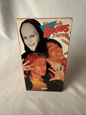 Bill & Ted's Bogus Journey VHS 1991 Orion Keanu Reeves Alex Winter  - Image 1 of 4