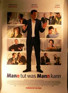 Mann tut was Mann kann - Filmposter 120x80cm gerollt - Picture 1 of 1