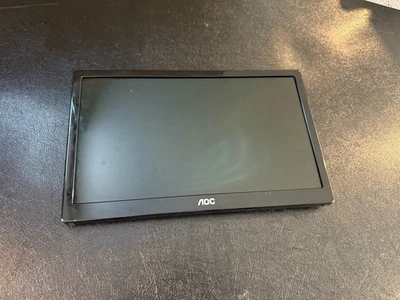 AOC E1659FWU 15.6" Ultra Slim 1366x768 200 Powered Portable LED Monitor - Black - Image 1 of 4