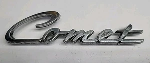 Mercury Comet Nameplate Trunk Emblem C4GB-6242528-B Vintage 1964 - Picture 1 of 5