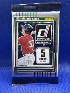 2025 Donruss Baseball 5 Karten Pack - Factory Sealed - - Bild 1 von 2