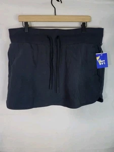 Joy Lab Women's Size 2XL Black Skort 2 Pockets Elastic Tie Waist - Picture 1 of 10