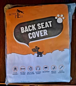 Active Pets Rücksitzbezug Schoner für Hunde - schwarz - ca. 54" breit - Bild 1 von 2