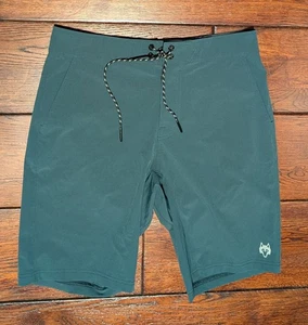 Greyson Men's 9" Indian Wells Swim Short in Forest Green Size 32 - NWT - Picture 1 of 10