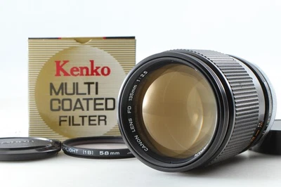 Tested [MINT] Canon FD 135mm F2.5 MF Telephoto rare "O" Lens for SLR From JAPAN - Image 1 of 4