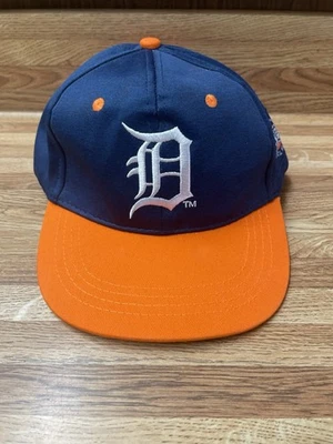 Detroit Tigers Youth Kids Club Orange Adjustable Baseball Hat - Image 1 of 4