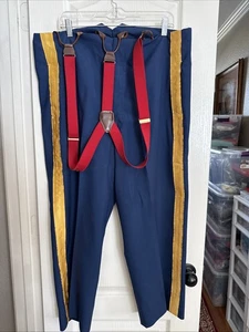 US Army Uomo Sottufficiale Blu ASU Abito Uniforme Pantaloni Pantaloni Tg 38/39 5125 - Foto 1 di 10