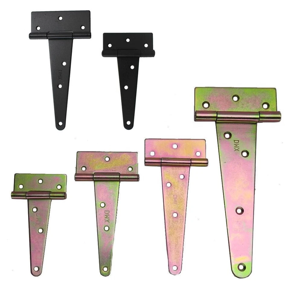 MARKENLOS T-Scharnier Kreuzgehänge Torband Ladenband Scharnier verzinkt ZT