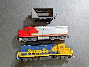 Assorted N Scale Locomotives & Ore Car- Pre owned - Picture 1 of 14
