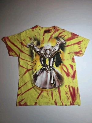 Camisa de surfista Yellow Tye Dye Marvel Silver Foto 1 de 4