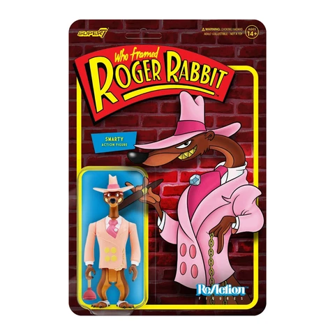 Smarty Who Framed Roger Rabbit Super 7 Reaction Figure 3.75in Cover