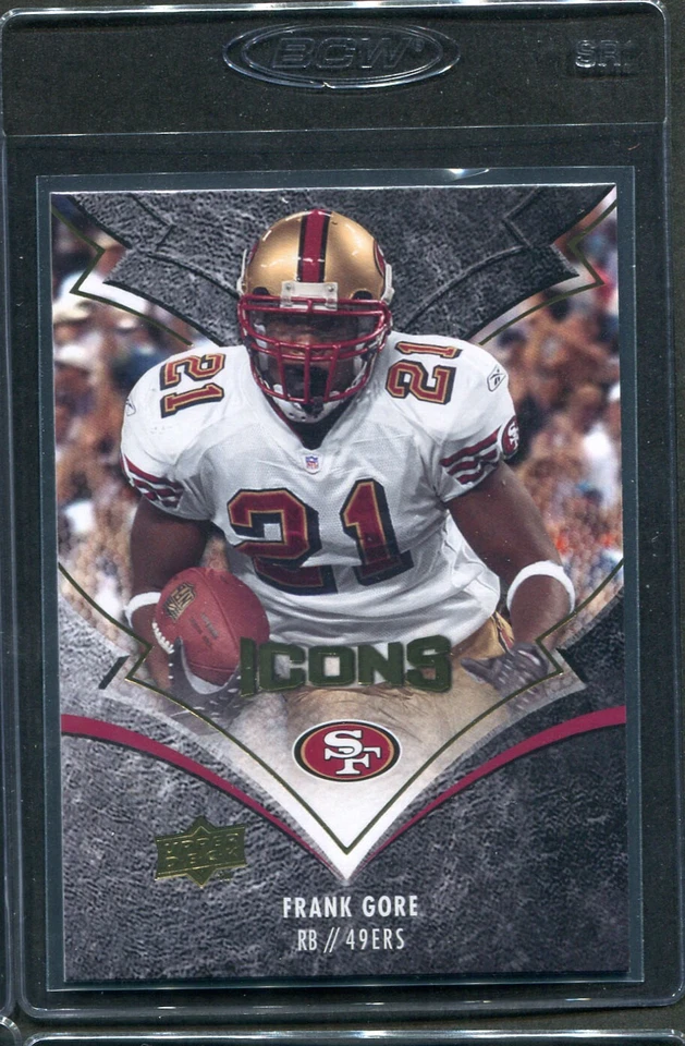2008 Upper Deck Icons Frank Gore #84 49ers  - Image 1 of 1