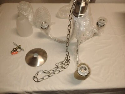 Hanging Light Fixture PROGRESS LIGHTING P4440-09 Brushed Nickel - Image 1 of 4