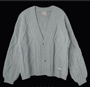 Taylor Swift The Tortured Poets Department Gray Cardigan M/L Sold Out - Picture 1 of 6