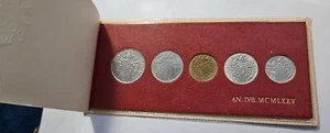1975 Vatican City 5-Coin Set Pope Paul VI - AN.IVB.MCMLXXV ( #90006) - Picture 1 of 3