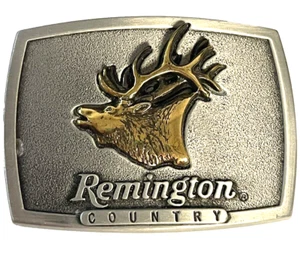 Sid Bell Remington Country "Bugling Elk" Belt Buckle 1986 USA - Picture 1 of 4