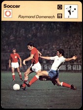 Editions Rencontre Sportscaster Football Card (1977-80) - Raymond Domenech